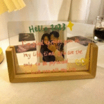 U-shaped solid wood creative photo frame - Image 9