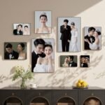 Modern Round-Corner Gallery Wall Frame Set